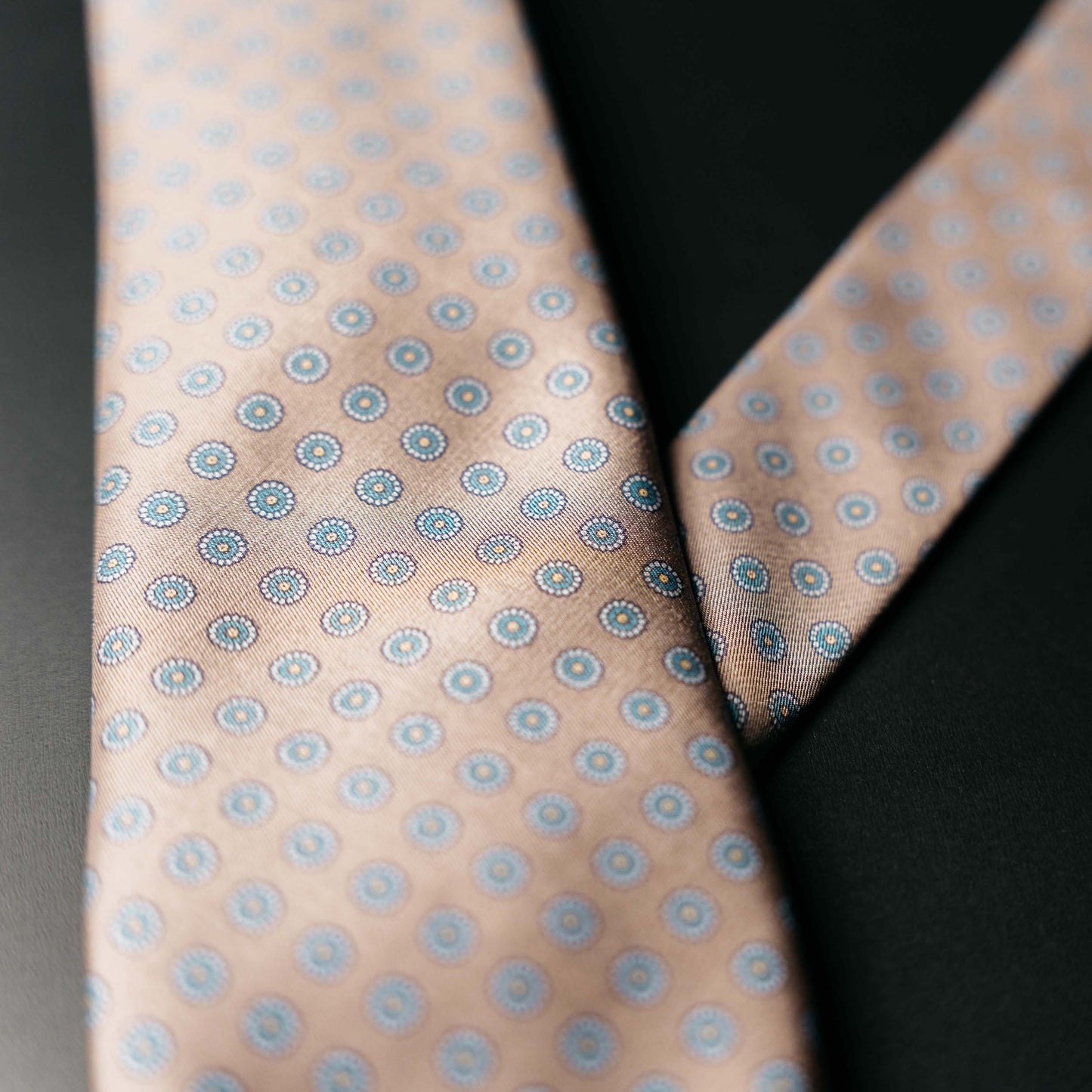 Blue Dot Necktie